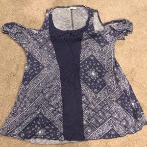 Maurice’s Cold Shoulder Top